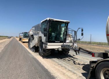 trucks at SH 302